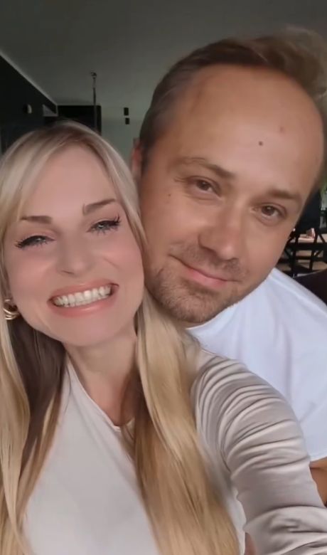 Anita Szydłowska i Adrian Szymaniak