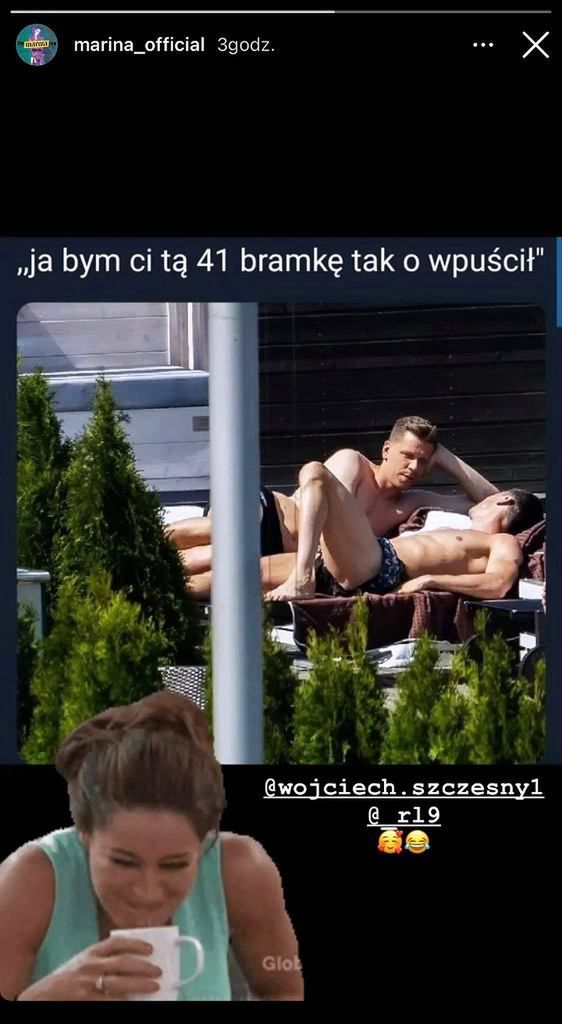 Piłkarski mem na koncie Mariny Łuczenko