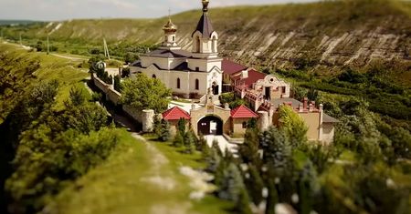 Mołdawia w formie miniatury. Wszystko dzięki filmowi poklatkowemu w technice tilt-shift