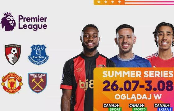 Premier League Summer Series 2025 za darmo w serwisie Canal+