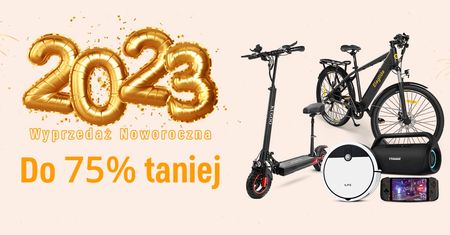 Nawet 75% taniej. Trwa Wyprzedaż Noworoczna w Geekbuying