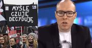 Prawicowy komentator wyzywa uczestniczki Czarnego Marszu: "Feminazistki! Wieszakowe PASZTETY Z WĄSEM"