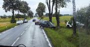 Karambol na Drodze Krajowej numer 74