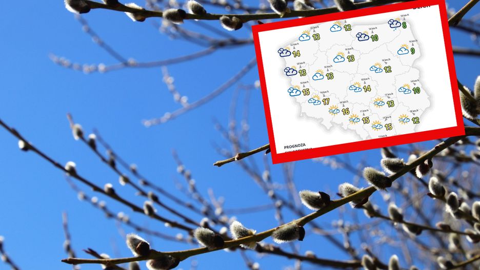 Nad Polskę dotarło ciepłe powietrze