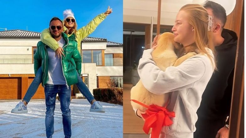 Karolina Pisarek dostała od narzeczonego psa