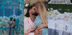 Tak wyglądał gender reveal Andziaks i Luki: morze balonów i konfetti, słodkości oraz tabuny znanych gości