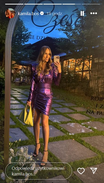 Kamila Boś w wyjątkowej stylizacji na wesele