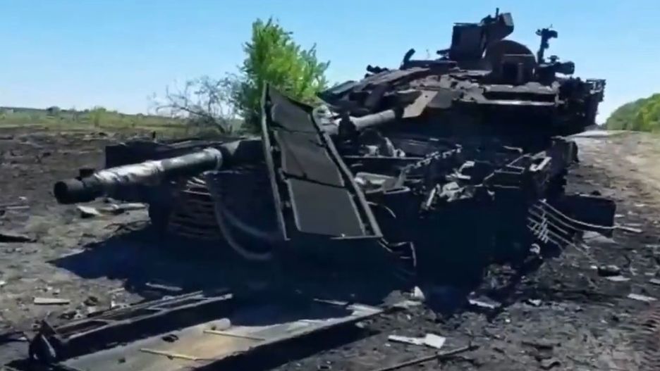T-90M zniszczony w Ukrainie