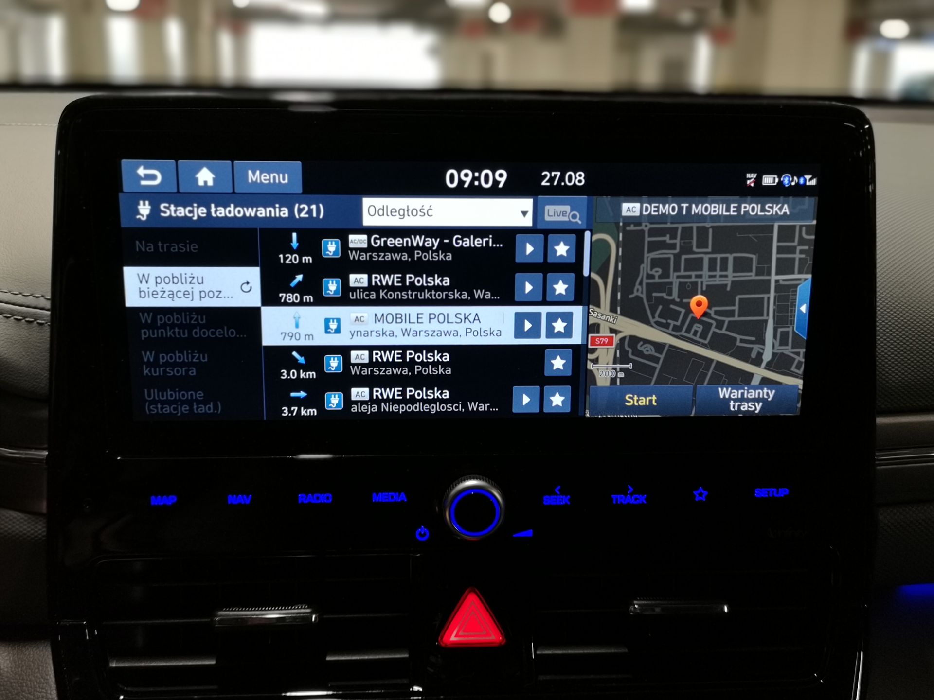 Hyundai Ioniq Electric: System zarządzania energią i audio Infinity 6