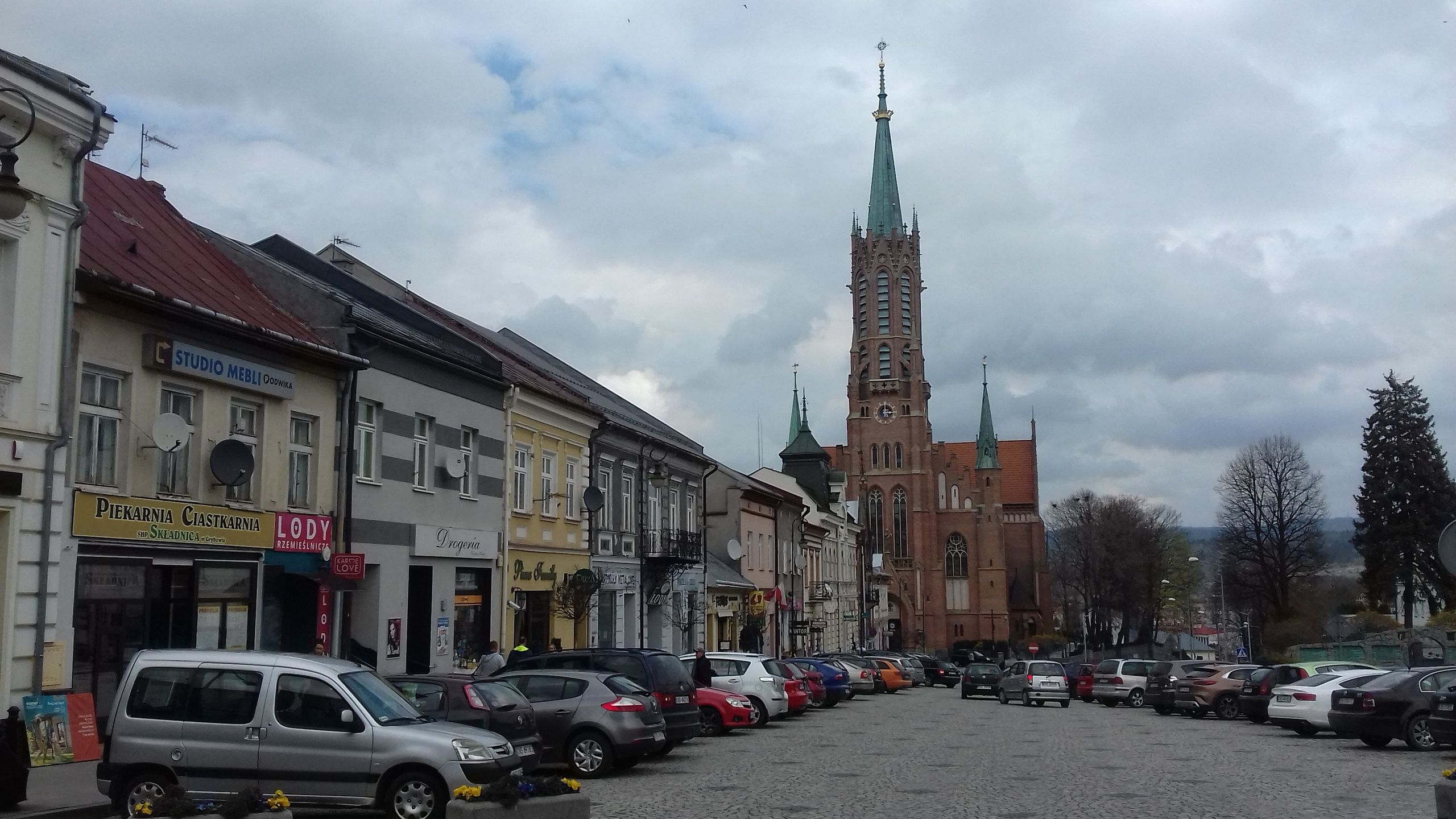 Rynek w Grybowie 