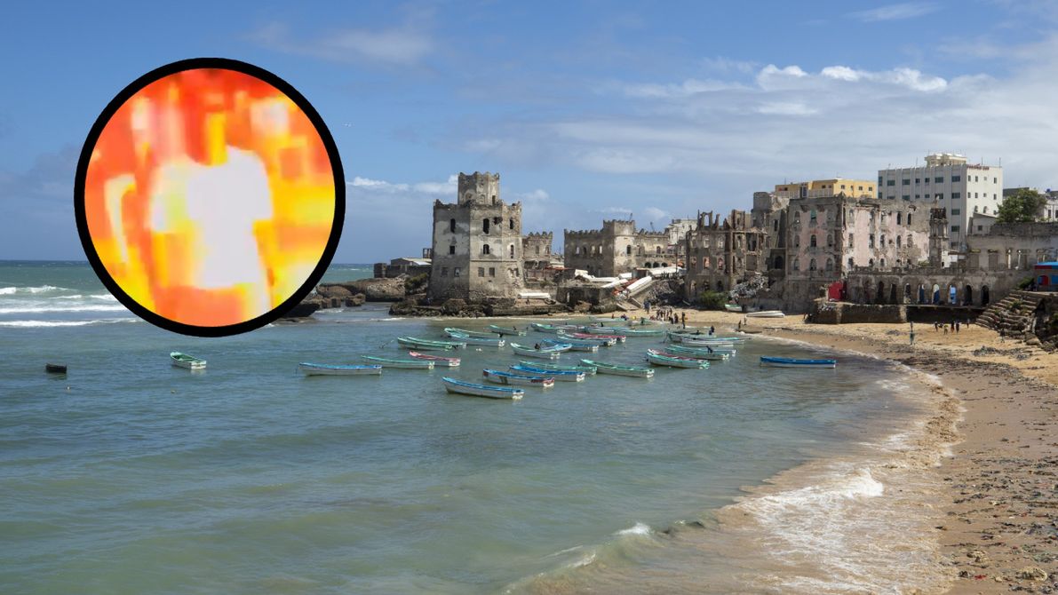 Zamach na plaży w Mogadiszu w Somalii.
