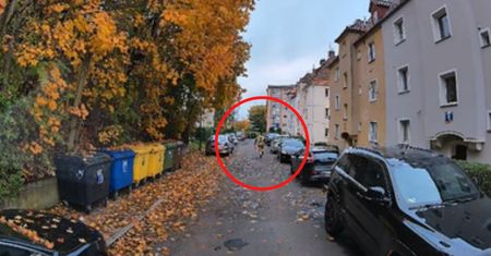 Strażacy nagle wyskoczyli. Jeden jak z procy. Nagranie obiega sieć