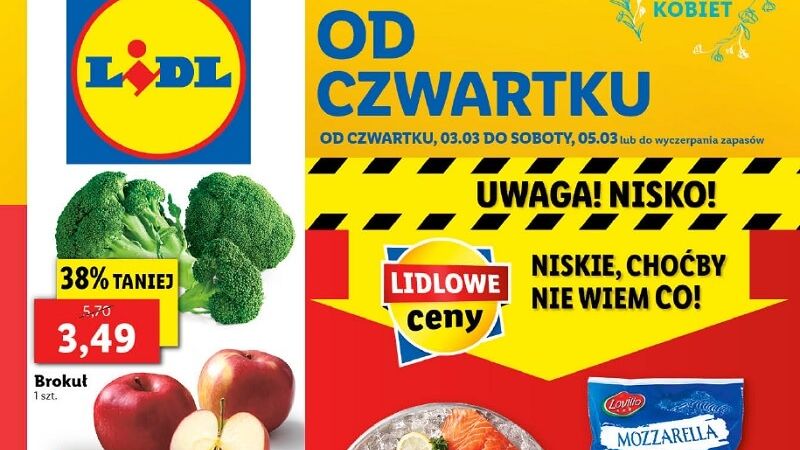 Lidl gazetka od czwartku 3.03