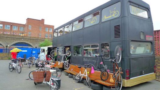 Bicycle Library - zamiast książki wypożycz rower 1