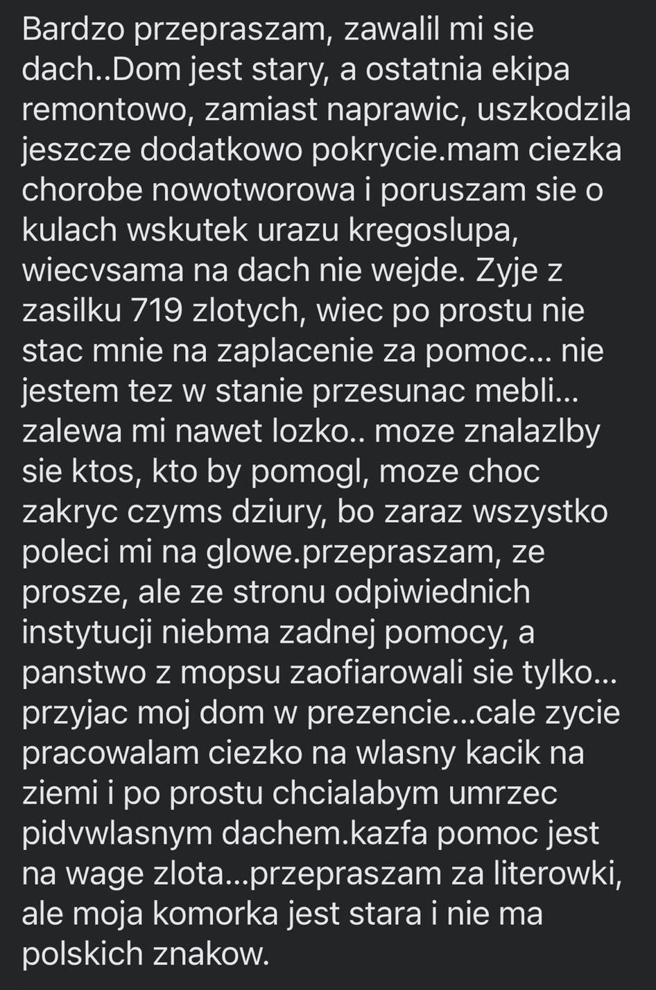 Wpis pani Małgorzaty