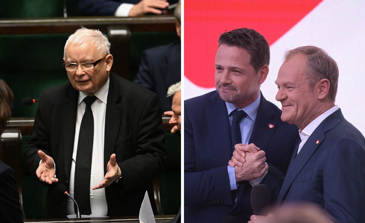 ranking zaufania, ranking zaufania do polityków, Jarosław Kaczyński, donald tusk, Rafał Trzaskowski, tym żyje kampania Kto ma największe zaufanie Polaków? Kaczyński i Trzaskowski mocno w dół