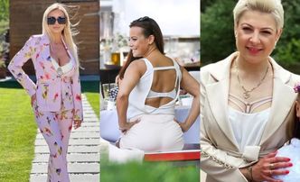 Od kusych kiecek po dekolty do pępka, czyli celebrycka rewia mody na komuniach: Chwajoł, Mucha, Rozenek, Rutkowski...