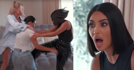 Kourtney Kardashian POLICZKUJE Kim i zapowiada: "Zniszczę cię, ty pi*do" (WIDEO)