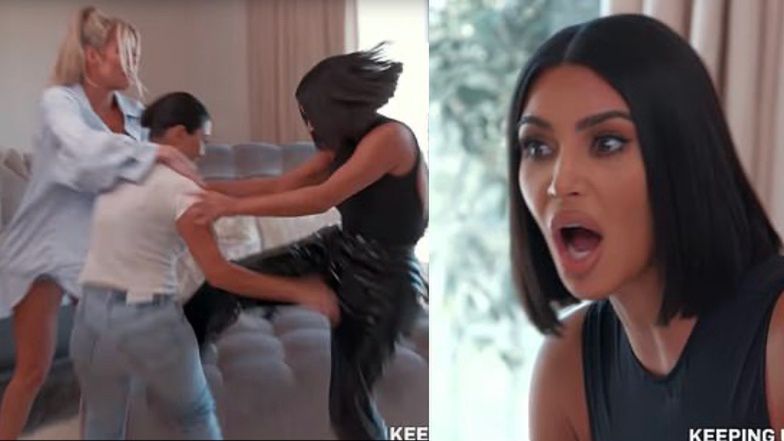 Kourtney Kardashian POLICZKUJE Kim i zapowiada: "Zniszczę cię, ty pi*do" (WIDEO)
