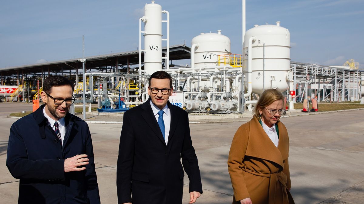 Mateusz Morawiecki, Daniel Obajtek i Anna Moskwa