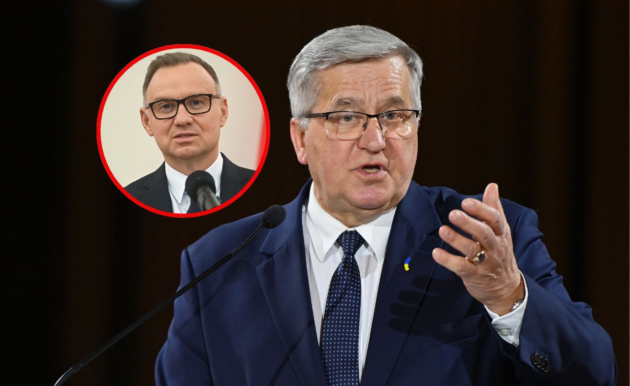 Bronisław Komorowski krytycznie ocenia decyzję Andrzeja Dudy