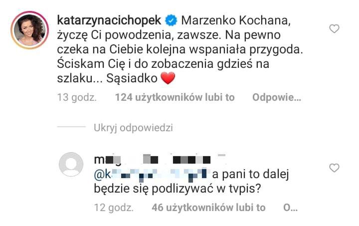 Koledzy wspierają Marzenę Rogalską po odejściu z TVP