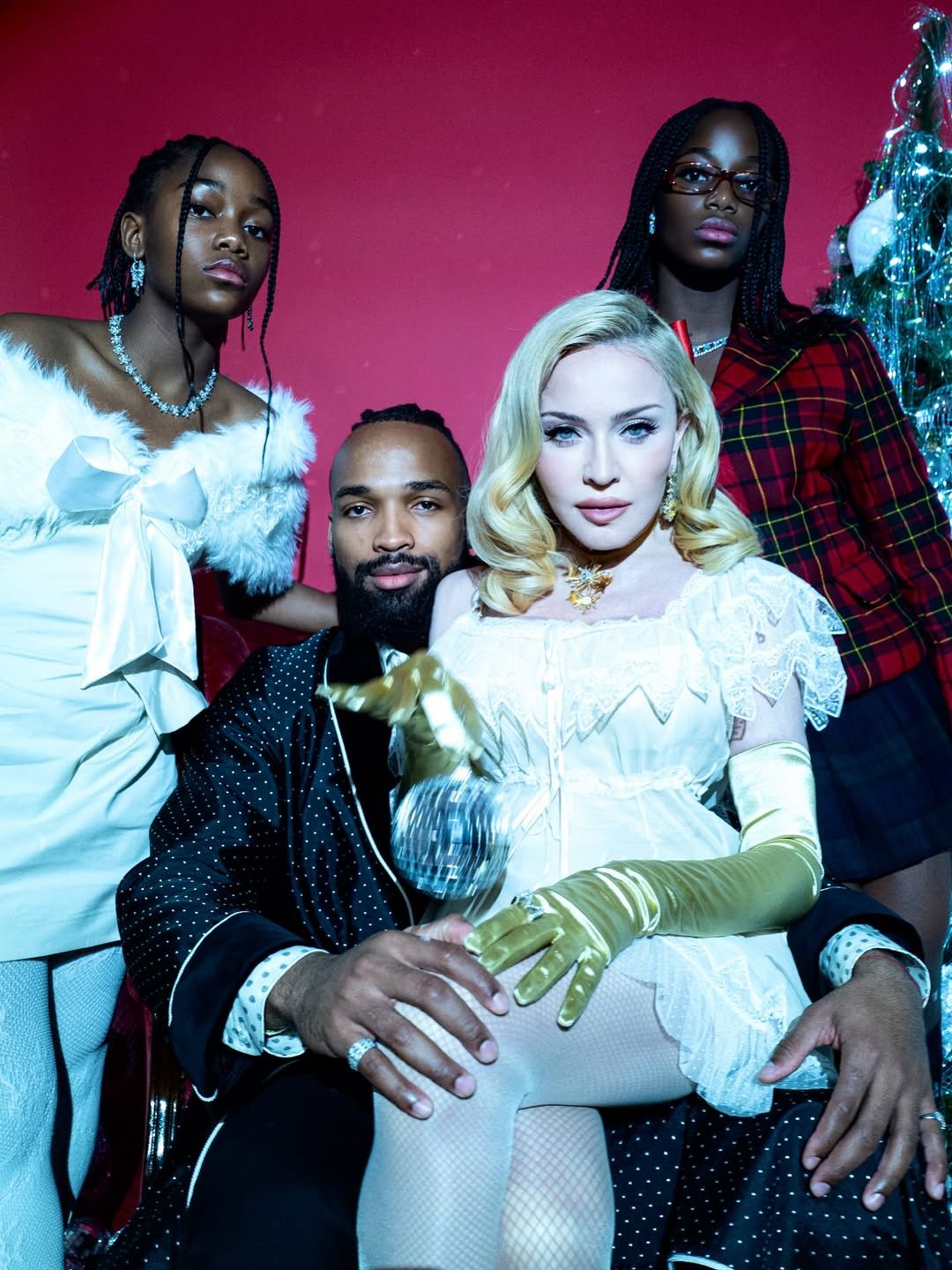 Świąteczna sesja Madonny