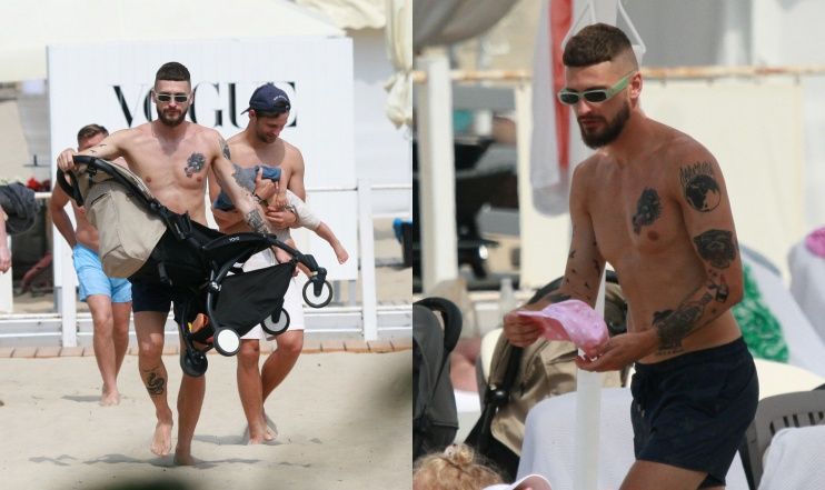 Mateusz Klich i Bartosz Bereszyński na wakacjach
