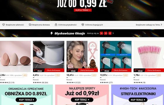 Temu i Media Expert reklamują się najmocniej w internecie. Lidl na czele w telewizji