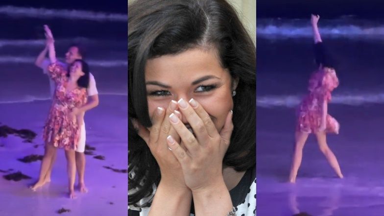 "Wirująca" Kasia Cichopek tańczy z mężem na Seszelach do piosenki z "Dirty Dancing"