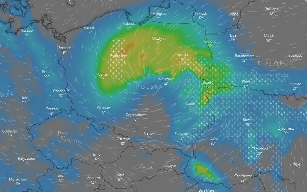 Gdzie jest burza? IMGW wydało komunikat