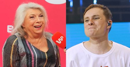 Krystyna Prońko nie chciała rozmawiać o Ralphie Kaminskim: wybuchła śmiechem i PRZERWAŁA WYWIAD (WIDEO)