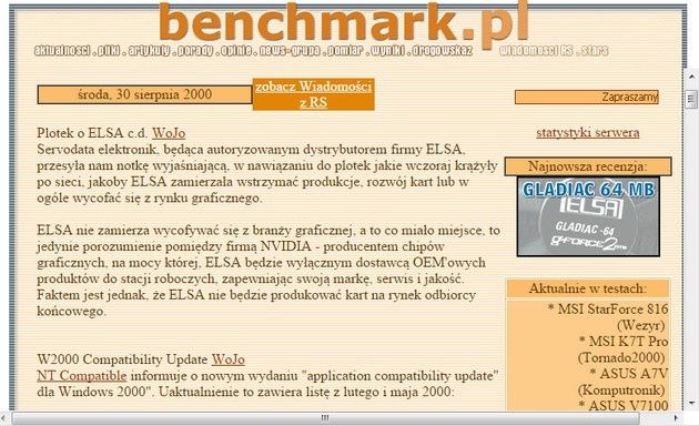 benchmark.pl w 2000 r.