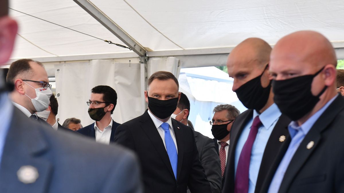 Andrzej Duda w Policach.