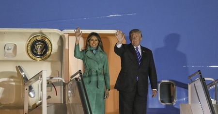 ZDJĘCIA TYGODNIA: Wizyta Trumpa w Polsce, pokłóceni Marina i Wojtuś, wytatuowana wnuczka Millera i... goły tyłek Warnke! (ZDJĘCIA)
