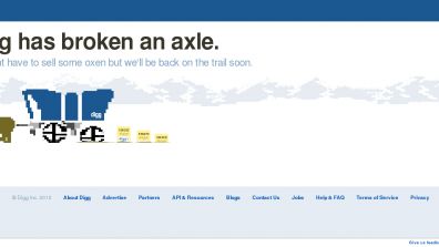 Nowy Digg, będzie nominacja do Webowych Pomyłek 2010? 1