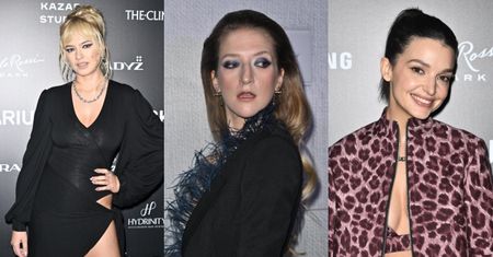 Chmara gwiazd na pokazie Mariusza Przybylskiego: zalotna Lara Gessler, Natalia Nykiel, Maria Dębska w staniku (ZDJĘCIA)