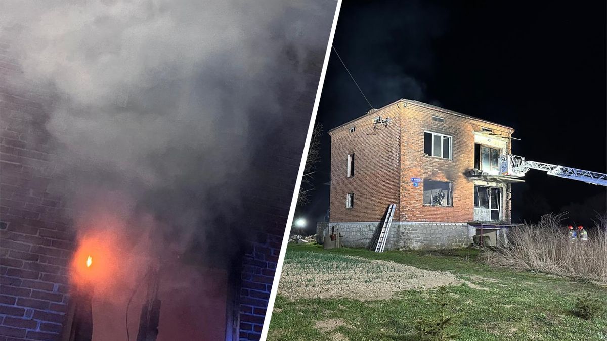 Pożar w Sandomierzu