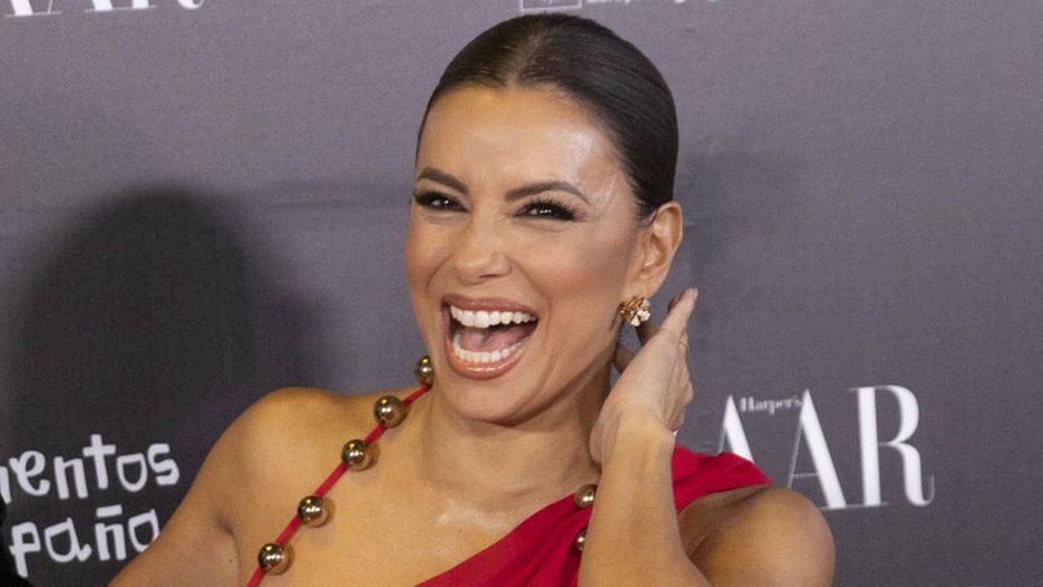 Eva Longoria na imprezie w Hiszpanii wyglądała doskonale