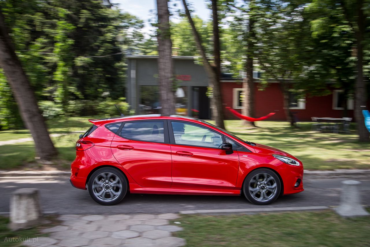 Ford Fiesta ST-Line (2018) (fot. Mateusz Żuchowski)