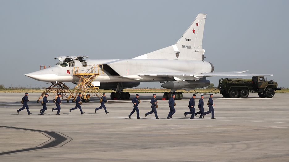 Rosyjskie Tu-22M3 nad Morzem Śródziemnym. "Ćwiczenia bombowców"