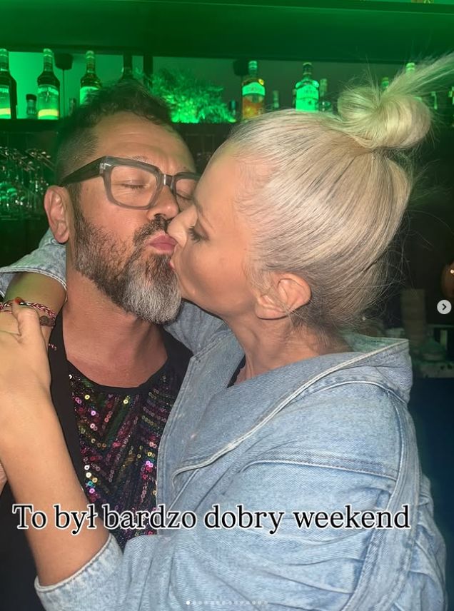 Dorota Szelągowska z partnerem