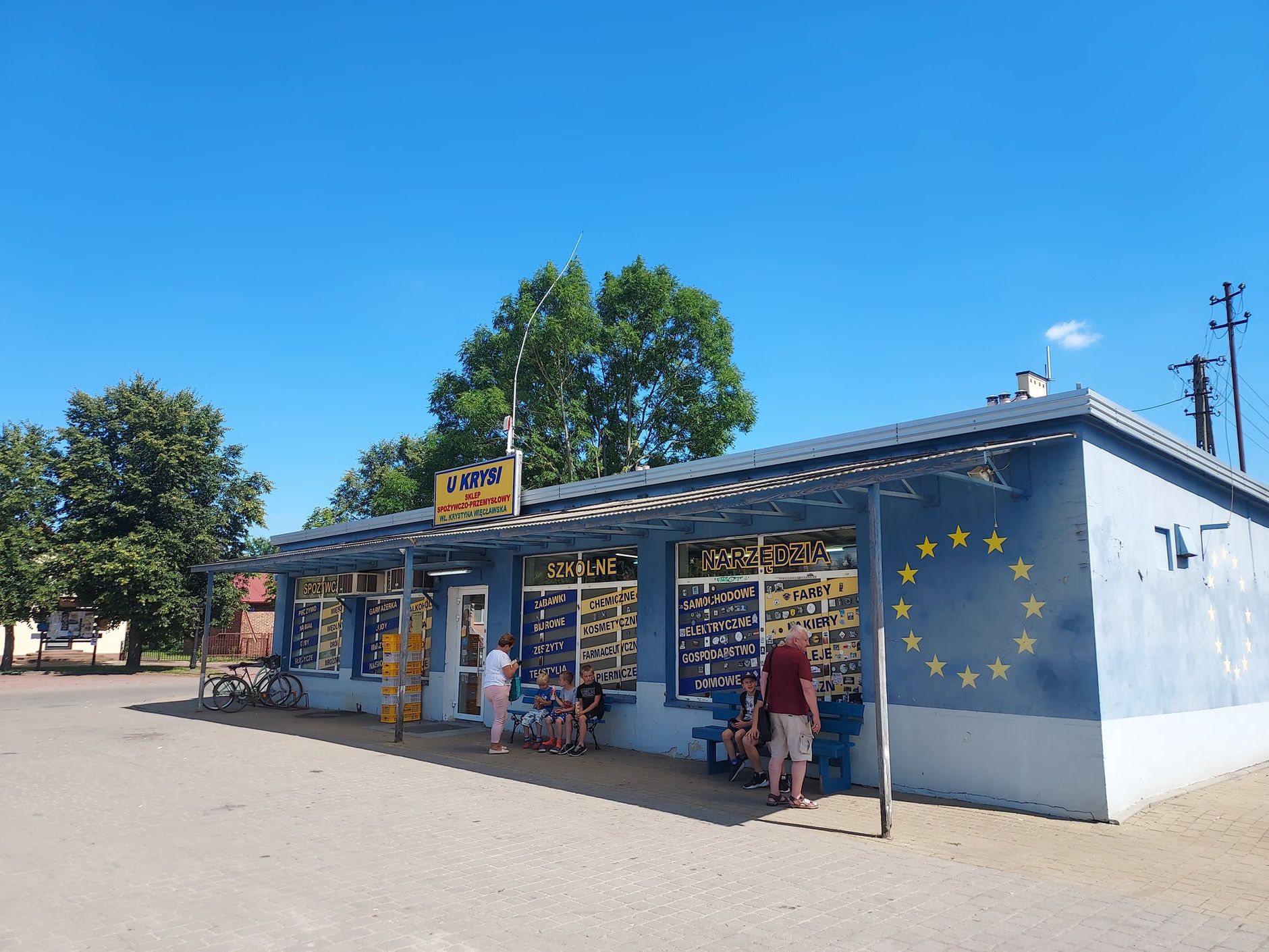 Sklep "U Krysi" w Jeruzalu.