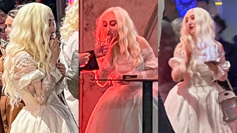 Luna na imprezie halloweenowej