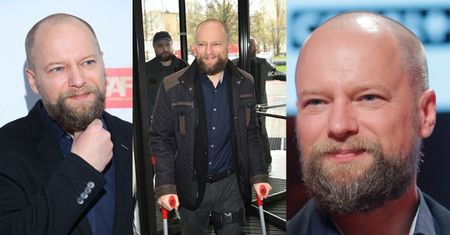 Odmieniony Maciej Stuhr pozuje na nominacjach do Orłów 2022 (ZDJĘCIA)
