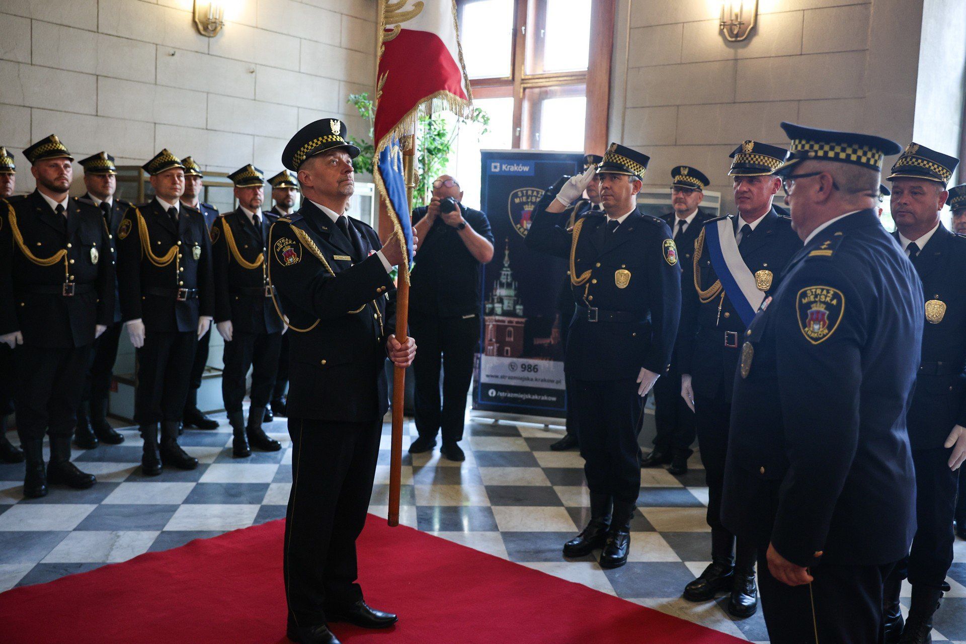Uroczysta zmiana na stanowisku komendanta odbyła się w krakowskim magistracie