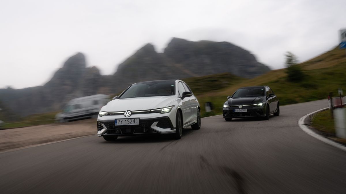 Gran turismo: Volkswagen Golf GTI Clubsport i R w Alpach
