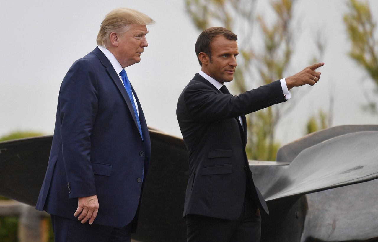 Macron rozmawiał z Trumpem. "Bardzo dobra dyskusja"