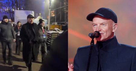 Sting był najjaśniejszą gwiazdą na "Sylwestrze z Dwójką". Za kulisami nie odstępowano go na krok (WIDEO)