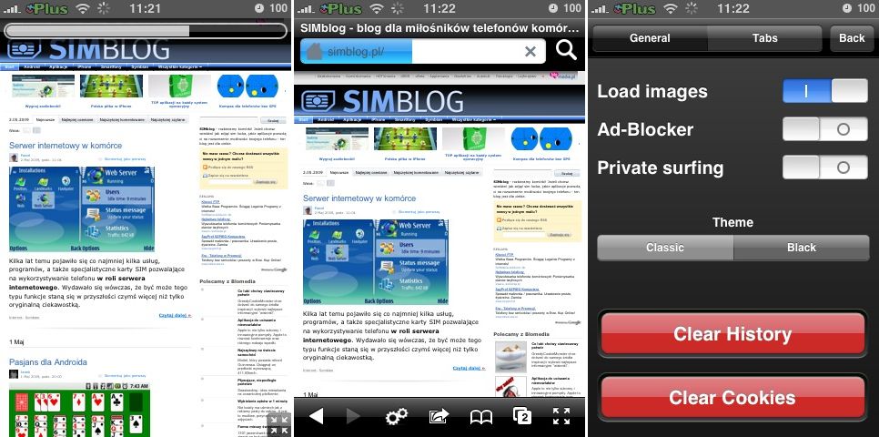 AppStore, iPhone i przeglądarki WWW - która najlepsza? 2